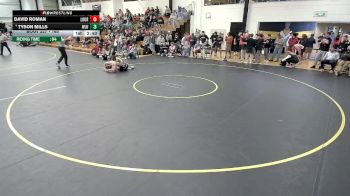 165 lbs Cons. Round 2 - David Roman, Lourdes vs Tyson Mills, West Liberty