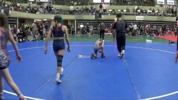 80 lbs Round 3 - Magdalen Rauenhorst, Summit Wrestling Academy vs Gracelyn Jones, Outlaw Wrestling Club