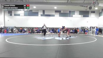 190 lbs Quarterfinal - Cassidi Stokes, John Marshall vs Jaziylen Whitfield, McLain