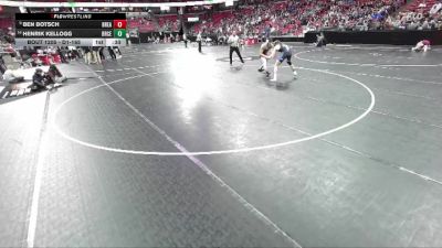 D1-165 lbs Cons. Round 1 - Henrik Kellogg, Brookfield Central vs Ben Botsch, Brookfield East