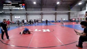100 lbs Final - Kole Wasser, Mat Assassins Red - HS vs Jackson Pressman, Dark Horse Black - HS