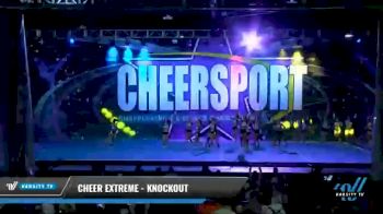 Cheer Extreme - Knockout [2021 L3 - U19 Day 1] 2021 CHEERSPORT National Cheerleading Championship