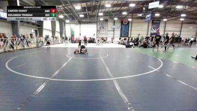 170 lbs Round Of 64 - Carter Durst, All-American Wrestling Club HS vs Solomon Truman, Team Shutt Garnett Trained