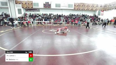 107 lbs Consolation - Hailey Lewis, Silver Lake vs Mikayla Balonis, Hingham