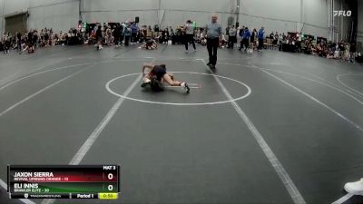 72 lbs Round 2 (4 Team) - Eli Innis, Brawler Elite vs Jaxon Sierra, Revival Uprising Orange