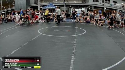 76 lbs Round 6 (8 Team) - Jack Kahley, Buffalo Valley WC vs Pete Palumbo, Hammers Yellow