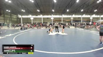 92 lbs Round 3 (4 Team) - Garrett Rice, Team Northwest vs Kasen Lehmitz, Grangeville Youth Wrestling