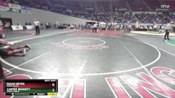 6A-215 lbs Quarterfinal - Carter Bennett, Forest Grove vs Isaiah Reyes, North Salem