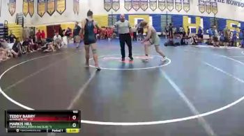 160 lbs Round 6 (8 Team) - Markis Hill, Team Osceola Wrestling Club vs Teddy Barry, Altamonte WC