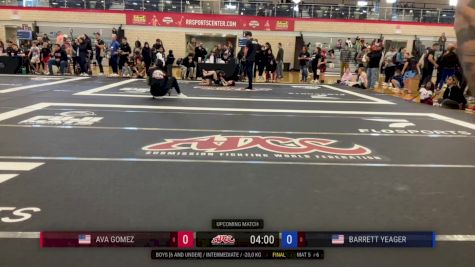 Barrett Yeager vs Ava Gomez 2024 ADCC Austin Open