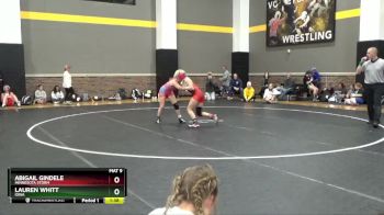 112 lbs Semifinal - Abigail Gindele, Minnesota Storm vs Lauren Whitt, Iowa