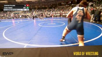 130 lbs Consi Of 16 #2 - Canyon Fillers, Alber Athletics vs Cash Perez, SWAT