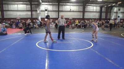 100 lbs Quarterfinal - Caleb Ayala, Garnet Valley vs Marie Sharp, Jersey 74