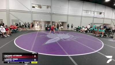 182 lbs Placement Matches (8 Team) - Zachary Attebury, Missouri vs Landon Jones, Georgia Red