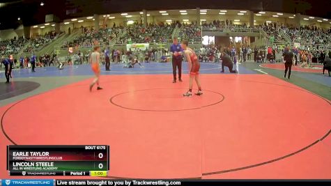 110 lbs Quarterfinal - Earle Taylor, FordDynastyWrestlingClub vs Lincoln Steele, All In Wrestling Academy