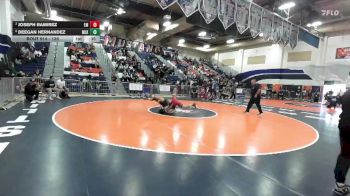 138 lbs 7th Place Match - Deegan Hernandez, ML King vs Joseph Ramirez, El Modena