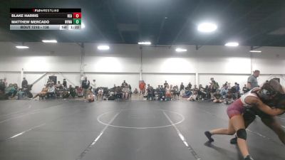 138 lbs Quarterfinal - Matthew Mercado, New York Military Academy vs Blake Harris, Headhunters