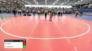 113 lbs Quarterfinal - Saoul Prado, NV vs Dante Distefano, MA