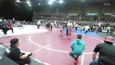 46 lbs Round Of 16 - Zane Staggs, Westside WC vs Jayde Red Tomahawk, Heights WC