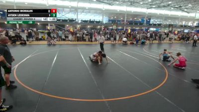 126 lbs Champ. Round 4 - Ayden Ledesma, Unattached vs Antonio Morales, Eagle Empire