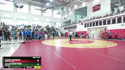 144 lbs Cons. Round 7 - Caleb Benevides, Brawley vs Jacob Vazquez, Steele Canyon