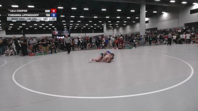 130 lbs Champ. Rd Of 64 - Yurianna Lippinghoff, Texas vs Lilli Cooper, Big Game Wrestling Club