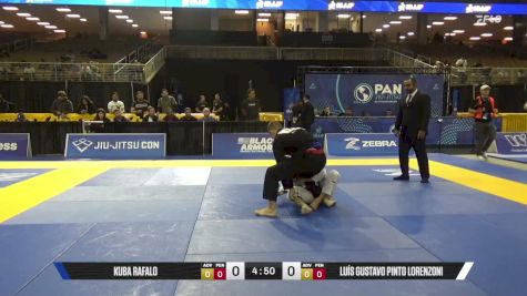 Luís Gustavo Pinto Lorenzoni vs Kuba Rafalo 2026 Pan Jiu Jitsu IBJJF Championship