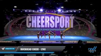 Buckhead Cheer - Lynx [2021 L3 Senior - D2 - Small Day 1] 2021 CHEERSPORT National Cheerleading Championship