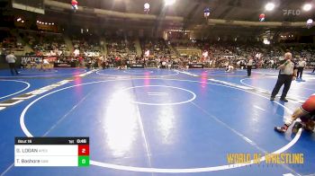 135 lbs Round Of 64 - GABRIEL LOGAN, Apex vs Tyler Bashore, Simmons Academy Of Wrestling