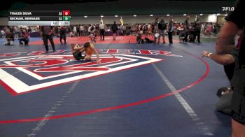 106 lbs Quarterfinal - Thales Silva, CA vs Michael Bernabe, CA