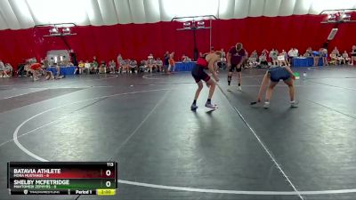 113 lbs Semis & Wb (16 Team) - Batavia Athlete, Mora Mustangs vs Shelby Mcfetridge, Mahtomedi Zephyrs