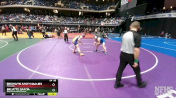 5A 145 lbs Semifinal - Bronwyn Arsyn Sadlier, McAllen vs Brijatte Garcia, Burleson Centennial