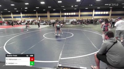 130 lbs Quarterfinal - Raeanna Halvorson, Durham WC vs Emma Antoni, PINnacle