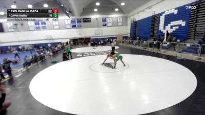 132 lbs Cons. Round 5 - Axel Padilla Jorda, Unattached vs Davin Iiams, Victor Villians