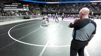 Cons. Round 1 - Madison Brown, Yankton vs Ramsie Hinricher, Brookings