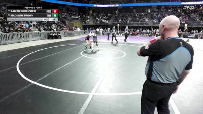 Cons. Round 1 - Madison Brown, Yankton vs Ramsie Hinricher, Brookings