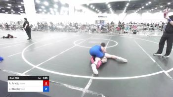 172 lbs Quarterfinal - Aiden Arvizu, Sunnyside WC vs Landon Stanley, No Team