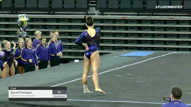 Sarah Finnegan - Floor, Louisiana State University - 2019 GymQuarters Invitational