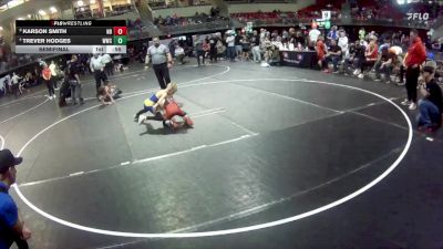 70 lbs Semifinal - Karson Smith, Nebraska Boyz vs Trever Hodges, Wahoo Wrestling Club