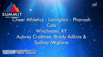 Cheer Athletics - Lexington - Pharoah Cats [2026 L5 Senior - Small Prelims] 2026 The Summit