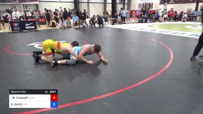 79 kg Round Of 64 - Waylon Cressell, Warren Wrestling Academy vs Donavan Smith, Lirtc