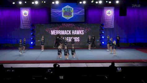 Merrimack Hawks Lady Legends [2022 Peewee Show Cheer 3] 2022 Pop Warner National Cheer & Dance Championship