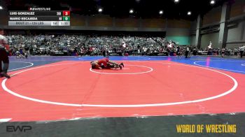 126 lbs Round Of 32 - Luis Gonzalez, 209 Wrestling Academy vs Mario Escajeda, Nevada Elite