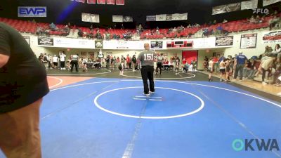 67 lbs Rr Rnd 2 - Cain Howeth, Barnsdall Youth Wrestling vs Lloyd Gregston, Bartlesville Wrestling Club