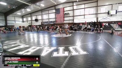 108 lbs Quarterfinal - Jayda Mendoza, Roy Wrestling Club vs Caitlin Perry, JWC