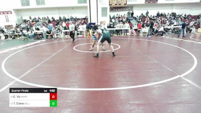 215 lbs Quarterfinal - Ethan Vo, West Springfield vs Tyler Clare, Bellingham