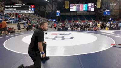 126 lbs Cons. Rd Of 16 - Uy'Kwon Wimberly, FL vs Isaac Novod, MA