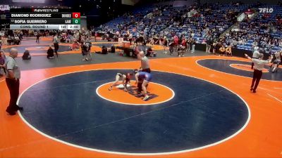 105 lbs Cons. Round 1 - Sofia Guerrero, Chicago (Lane) vs Diamond Rodriguez, Carpentersville (Dundee-Crown)