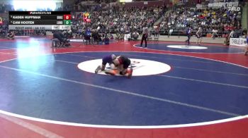 4A 120 lbs Quarterfinal - Kaden Huffman, Dover vs Cam Hooten, Lonoke High School (7-12 Athletics)