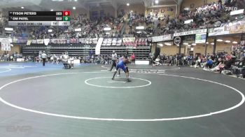 138 lbs Cons. Round 1 - Tyson Peters, Leoti Wichita County HS vs Om Patel, Belleville-Republic County HS